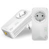 Starkes Set aus 2 Powerline-Adaptern 600 DUO EU/ 600 Mbit/s/ 1x LAN/ weiß