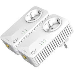STRONG sada 2 adaptérů Powerline 600 DUO EU/ 600 Mbit/s/ 1x LAN/ bílý
