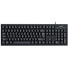 BESCHÄDIGTE VERPACKUNG - GENIUS KB-100/ Kabelgebunden/ Copilot/ USB/ Schwarz/ CZ+SK Layout