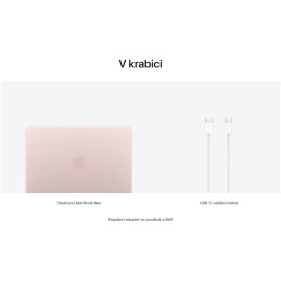Apple MacBook Neo 13" (2026) / A18 Pro / 6C CPU / 5C GPU / 8GB RAM / 512GB SSD / Touch ID / Ruměný