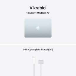 Apple MacBook Air 13'' (2026) / M5 / 13,6" / 10C CPU / 8C GPU / 16GB RAM / 512GB SSD / Blankytně modrý