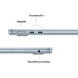 Apple MacBook Air 13'' (2026) / M5 / 13,6" / 10C CPU / 10C GPU / 24GB RAM / 1TB SSD / Blankytně modrý