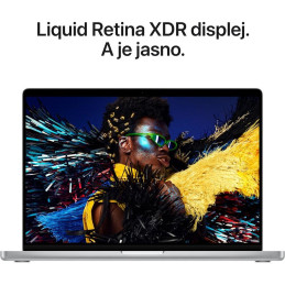 Apple MacBook Pro 16'' (2026) / M5 MAX / 16,2" / 18C CPU / 32C GPU / 36GB RAM / 2TB SSD / Stříbrný