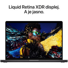 Apple MacBook Pro 16'' (2026) / M5 MAX / 16,2" / 18C CPU / 32C GPU / 36GB RAM / 2TB SSD / Vesmírně černý