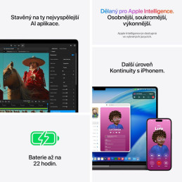Apple MacBook Pro 16'' (2026) / M5 MAX / 16,2" / 18C CPU / 40C GPU / 48GB RAM / 2TB SSD / Vesmírně černý