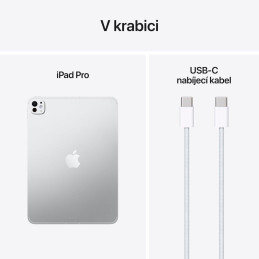 Apple iPad Pro 11" (2025) / 1TB / M5 / WiFi + Cellular / Stříbrný