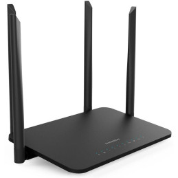 OPRAVENÉ - THOMSON dvoupásmový router THWR 1200/ Wi-Fi 802.11a/b/g/n/ac/ 1200 Mbit/s/ 2,4GHz a 5GHz/ 4x LAN/ 1x WAN/ 1x ...