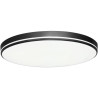 NAPRAWIONO - Lampa sufitowa IMMAX NEO LITE AREAS SMART 40 cm, 24 W, czarna, TUYA Wi-Fi