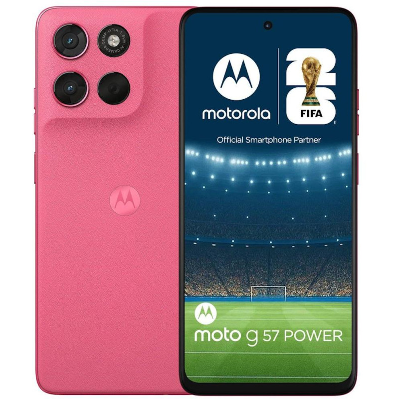 Motorola Moto G57 Power - Pantone Pink Lemonade   6,7" / single SIM + eSIM/ 12GB/ 256GB/ 5G/ Android 16