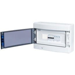 Solarmi AC25N0 osazený rozvaděč pro fotovoltaiku, jističe, chránič, N0, 3f, 25A