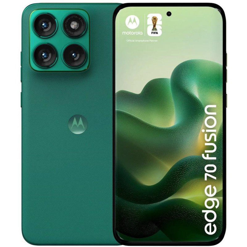 Motorola EDGE 70 Fusion - PANTONE Sporting Green   6,78"/ single SIM + eSIM/ 12GB/ 256GB/ 5G/ Android 16