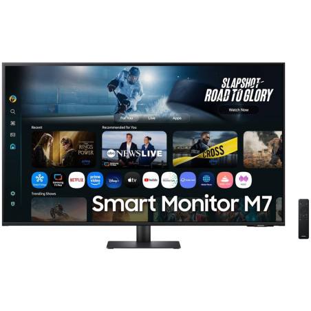Samsung Smart Monitor M7 43" / M70F / 4K UHD 3840x2160 / 16:9 / VA / 4ms / 60Hz / HDMI/USB/USB-C/WiFi/BT/VESA/Repro