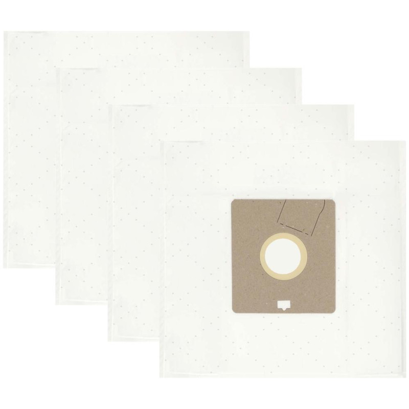 NEDIS sáčky do vysavače/ 4 kusy/ syntetické/ Nilfisk Go Series, Samsung VP77/ bílé