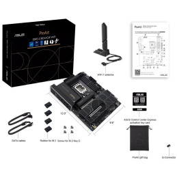 ASUS ProArt Z890 CREATOR WIFI / Z890 / LGA1851 / 4x DDR5 / M.2 / DP / HDMI / Wi-Fi / ATX