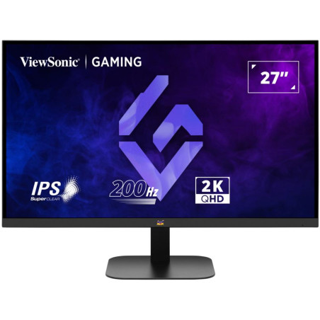 ViewSonic VX2757-2K-PRO 27" 16:9 2560 x 1440 SuperClear® IPS, 200Hz, 1ms MPRT, Variable Refresh Rate, 2 HDMI,DisplayPort