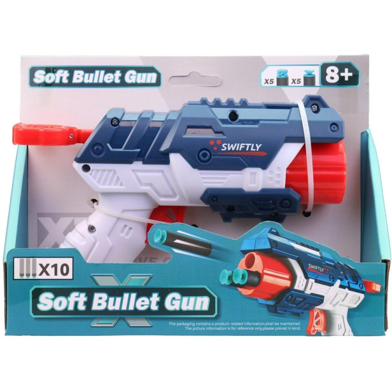 Pistole se střelkami, 22 cm