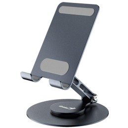GENIUS G-Stand M100 přenosný stojan na telefon, otočný 360°, naklápěcí, hliníkový