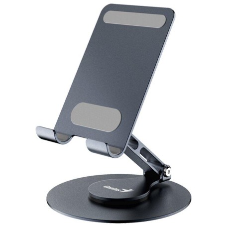 GENIUS G-Stand M100 přenosný stojan na telefon, otočný 360°, naklápěcí, hliníkový