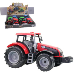Traktor, 6 ks v display boxu, 20 cm