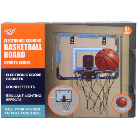 Basketbalový koš, na baterie