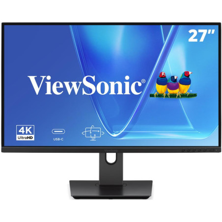 ViewSonic VG2719U-4K 27" UHD Frameless IPS Monitor with 2 HDMI, DP ,USB type C,USB, dual speakers, ergonomický stojan