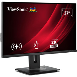 ViewSonic VG2748A-2K 27" 16:9 QHD Frameless IPS LED Monitor, HDMI, DP, USB-C 15W, Speakers, ergonomický stojan