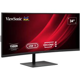 ViewSonic VG3419C-2 34" 21:9, 3440 x 1440, VA, zakřivený, HDMI,DP, 96W USB-C,USB, J45, KVM switch, speakers, výš. nast.