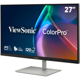 ViewSonic VP2766-2K 27" QHD 3 sides Frameless SuperClear IPS Monitor  s 100% sRGB, 90W USB-C, ergonomický stojan, černý