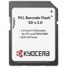 Kyocera TYPE D/E SD-Karte mit Barcode, OCR-Schriftarten