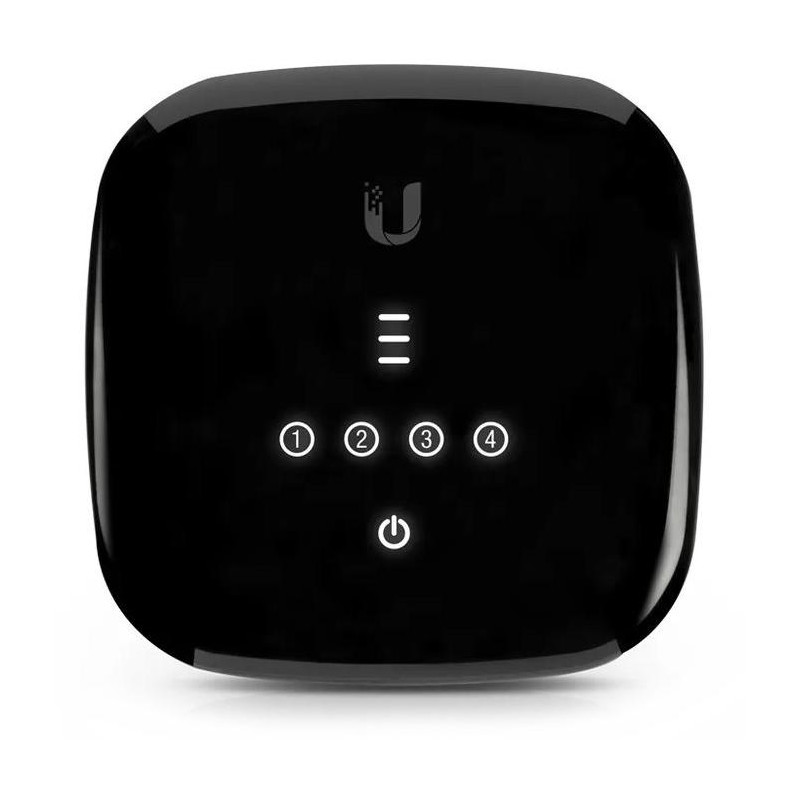 ROZBALENÉ - Ubiquiti UFiber WiFi6 - GPON klientská jednotka, Wi-Fi 6, 4x Gbit RJ45, SC/APC port, PoE 24V - Výprodej