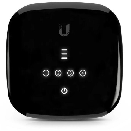 ROZBALENÉ - Ubiquiti UFiber WiFi6 - GPON klientská jednotka, Wi-Fi 6, 4x Gbit RJ45, SC/APC port, PoE 24V - Výprodej