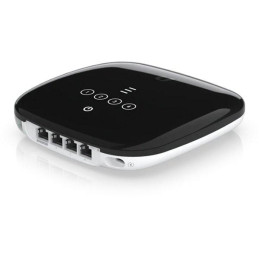 ROZBALENÉ - Ubiquiti UFiber WiFi6 - GPON klientská jednotka, Wi-Fi 6, 4x Gbit RJ45, SC/APC port, PoE 24V - Výprodej