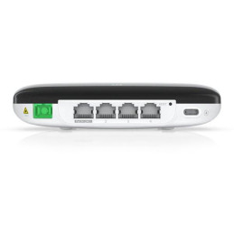 ROZBALENÉ - Ubiquiti UFiber WiFi6 - GPON klientská jednotka, Wi-Fi 6, 4x Gbit RJ45, SC/APC port, PoE 24V - Výprodej
