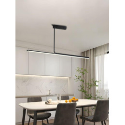 POŠKOZENÝ OBAL - IMMAX NEO LITE ASTA SMART závěsné svítidlo černé 125cm 28W podporou BEACON, Wi-Fi, TUYA