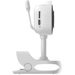 STRONG IP kamera DOVY/ dětská kamera/ bateriová/ Wi-Fi 4/ 3Mpix/ objektiv 3,6mm/ noční vidění/ SD/ 14 ukolébavek/ bílá