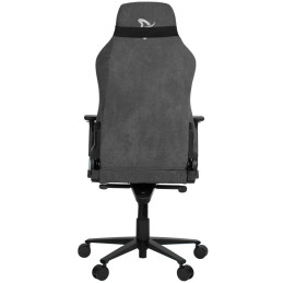 POUŽITÉ - POŠKOZENÝ OBAL - AROZZI herní židle VERNAZZA Soft Fabric Dark Grey/ povrch Elastron/ tmavošedá