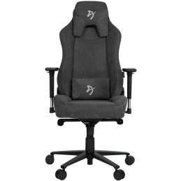 POUŽITÉ - POŠKOZENÝ OBAL - AROZZI herní židle VERNAZZA Soft Fabric Dark Grey/ povrch Elastron/ tmavošedá