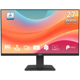 MSI PRO MP273Q E7/ 27"/ 2560x1440/ IPS/ 4ms/ 75Hz/ 250cd/m2/ 1000:1/ HDMI/ DP/ VESA/ černý