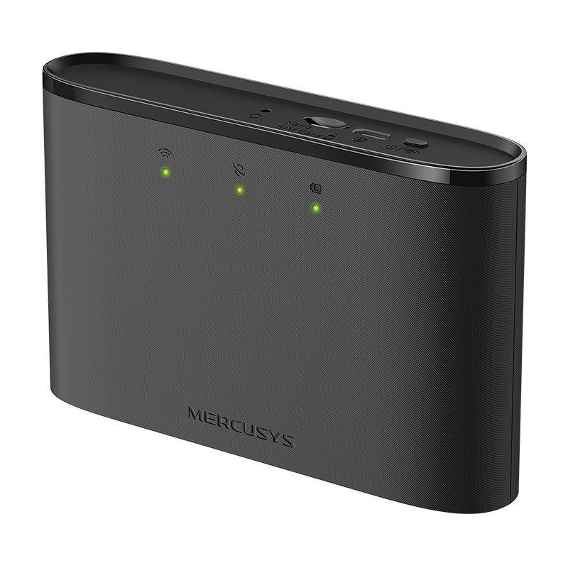 TP-Link Mercusys MT110 mobilní LTE Modem s WiFi routerem, 1x slot SIM, 150Mbps na 2,4GHz, baterie 2200mAh