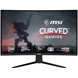 MSI Gaming G32C4X/ 31,5"/ 1920x1080/ VA/ 4ms/ 250Hz/ 300cd/m2/ 3000:1/ HDMI/ DP/ VESA/ černý