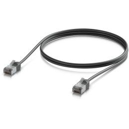 Ubiquiti UniFi Premium Patch Cable Outdoor 1m - Patch kabel, Cat6a, venkovní, černý, 1m