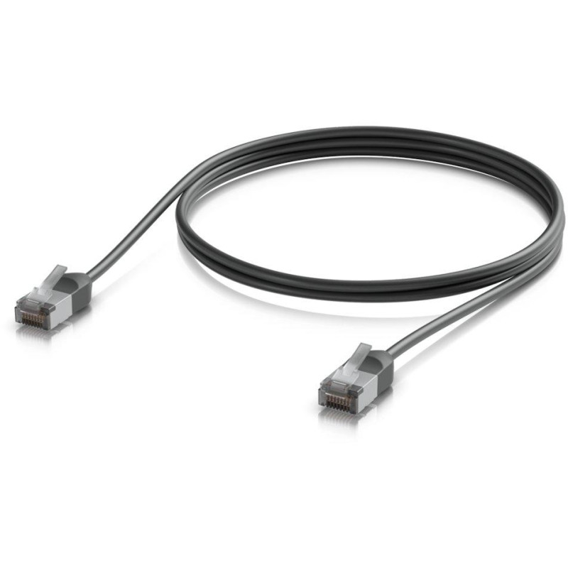 Ubiquiti UniFi Premium Patch Cable Outdoor 1m - Patch kabel, Cat6a, venkovní, černý, 1m