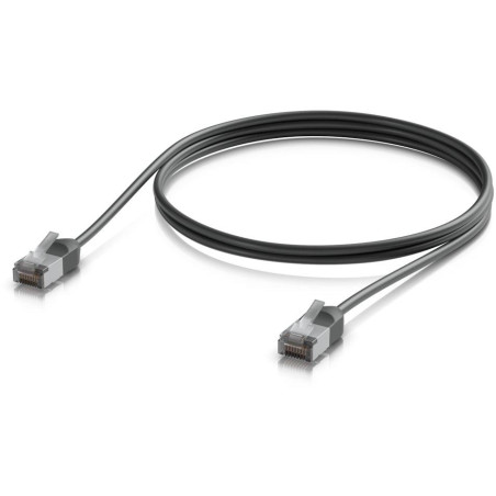 Ubiquiti UniFi Premium Patch Cable Outdoor 1m - Patch kabel, Cat6a, venkovní, černý, 1m