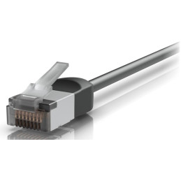 Ubiquiti UniFi Premium Patch Cable Outdoor 1m - Patch kabel, Cat6a, venkovní, černý, 1m