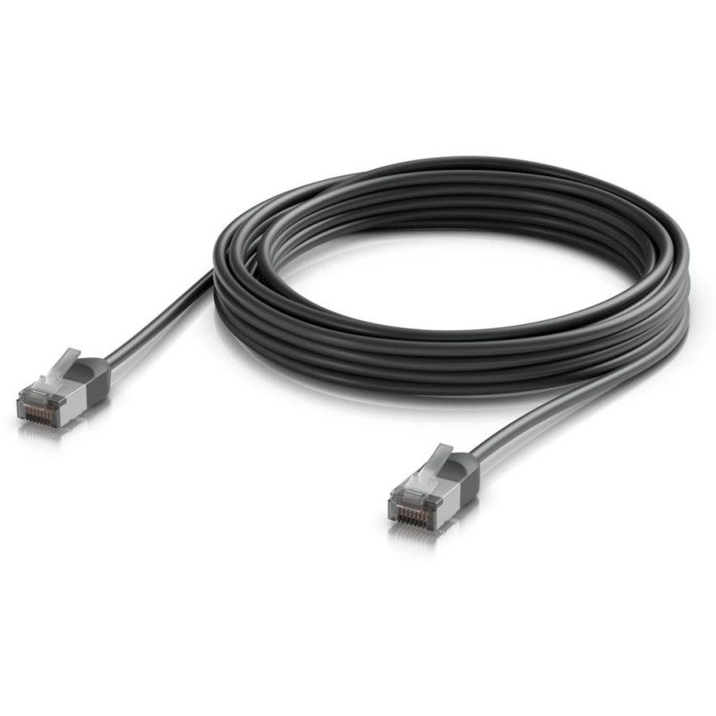 Ubiquiti UniFi Premium Patch Cable Outdoor 5m - Patch kabel, Cat6a, venkovní, černý, 5m