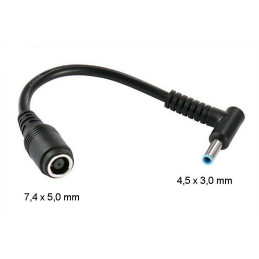 TRX Redukce pro notebooky Dell z 7.4mm x 5mm na 4.5mm x 3mm/ 90°