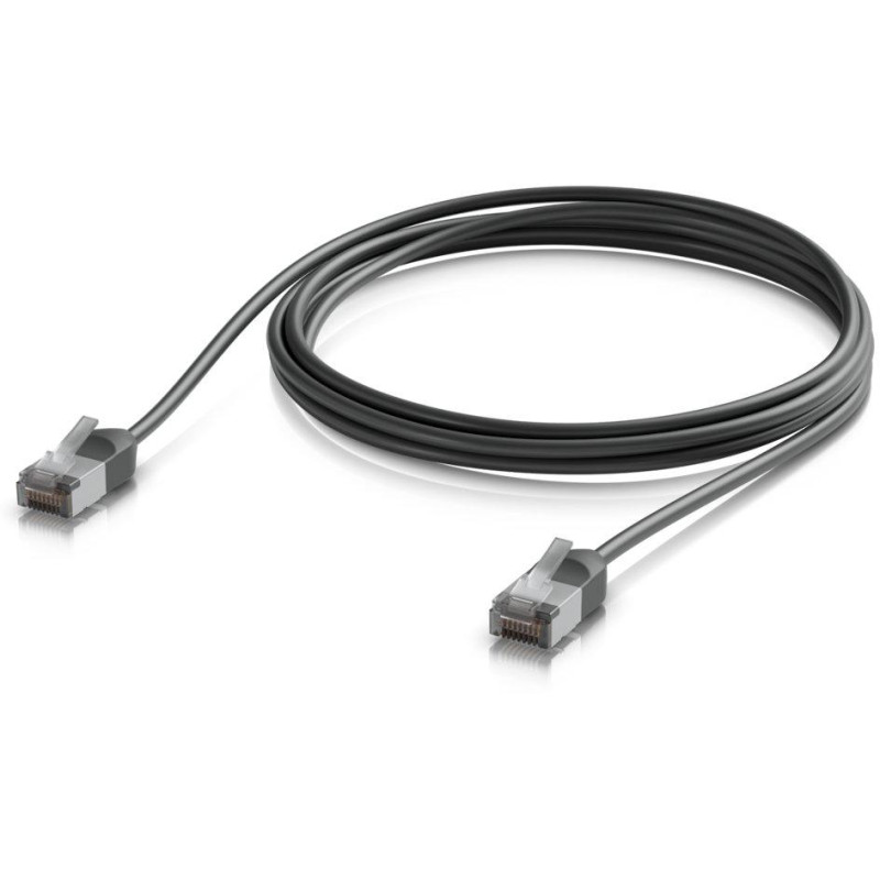 Ubiquiti UniFi Premium Patch Cable Outdoor 2m - Patch kabel, Cat6a, venkovní, černý, 2m