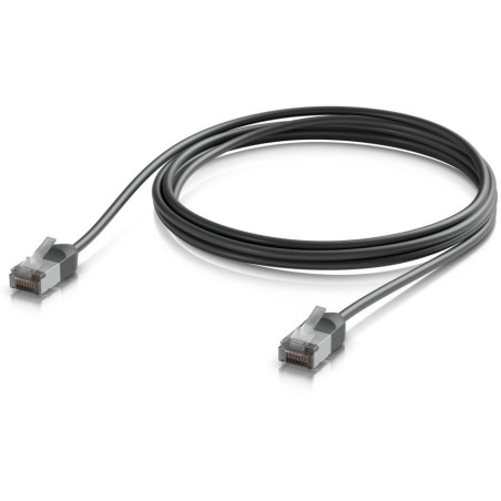 Ubiquiti UniFi Premium Patch Cable Outdoor 2m - Patch kabel, Cat6a, venkovní, černý, 2m