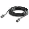 Ubiquiti UniFi Premium Patch Cable Outdoor 8m - Patch kabel, Cat6a, venkovní, černý, 8m