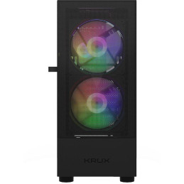 Krux skříň Vako RGB / ATX / 3x120mm RGB fan / 2xUSB 2.0 / USB 3.0 / černá